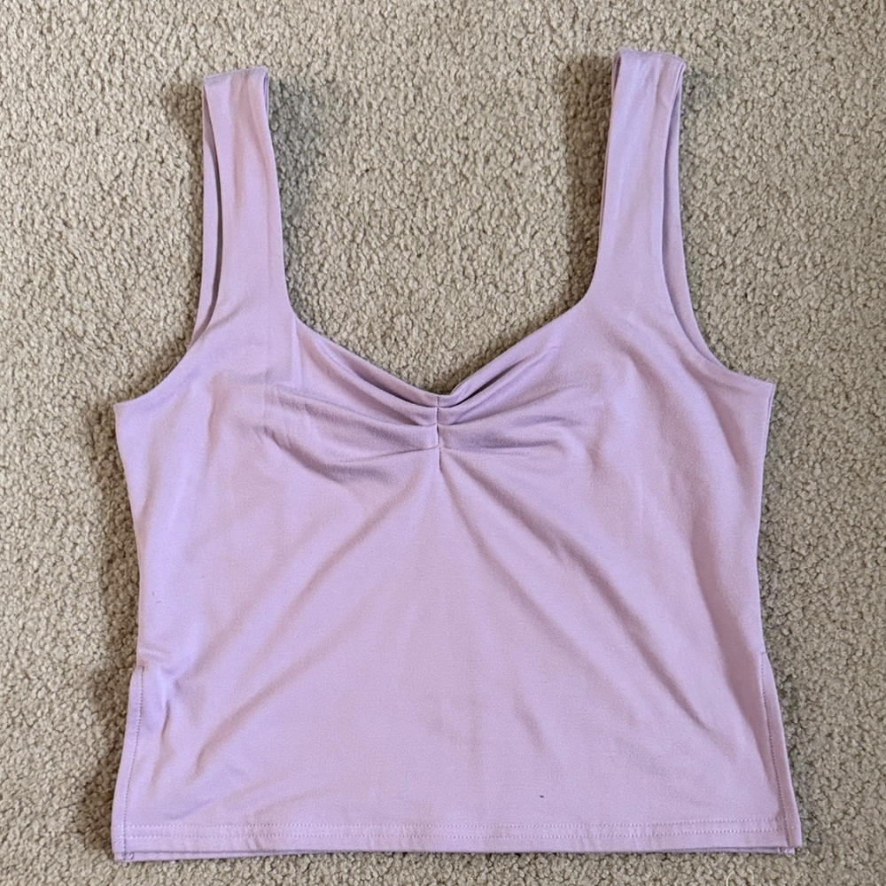 Lavender Sleeveless Top